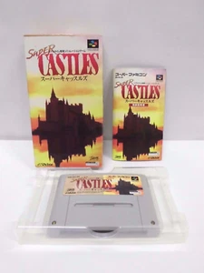 SNES -- SUPER CASTLES -- Can save data. Boxed. Super famicom. Japan game. 14720 - Picture 1 of 11