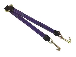 2" x 36" V Strap Bridle Diamond Weave W/ Mini J - Picture 1 of 3