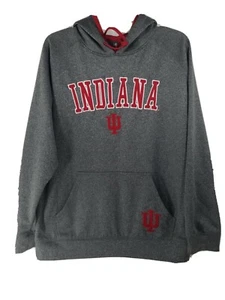 Knights Apparel IU Pullover Hooded Sweatshirt with Pockets 38/40 Medium (LWW) - Picture 1 of 10