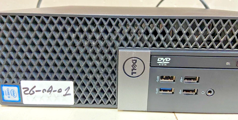 Dell OptiPlex 5040 SFF- i3-6100 - 4GB RAM -256GB SSD - POWER CABLE (OFFERS OK) - Image 1 of 4