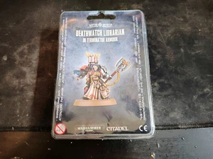 Deathwatch Librarian in Terminator Armour Space Marines Warhammer 40k - NIB OOP - Picture 1 of 2
