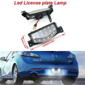 2Eclairage de plaque d'immatriculation LED pour Mazda3 09-13 Mazda 2 11-13Canbus - Foto 1 di 6