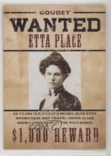 2022 Goudey Wild West Weekly Wanted Variant Parallel /499 Etta Place #W-5 0kr6