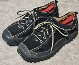 MEPHISTO 'ALL.ROUNDER'-Black Suede/Leather, Men's Hiking Trail Shoes-(9) - Picture 1 of 8