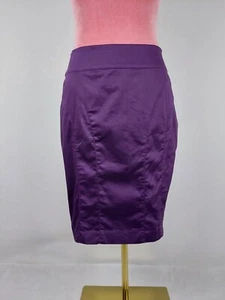 Rock H&M Gr. 38 M (36/S) lila aubergine Bleistiftrock classic skirt elegant edel - Bild 1 von 8