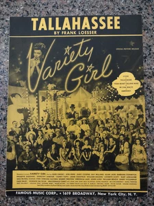 Tallahassee. Sheet Music. - Picture 1 of 5