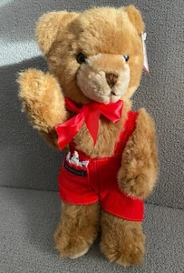Vintage Schmid Gordon Fraser Teddybär Stofftier zum Aufziehen Plüsch FUNKTIONIERT NICHT - Bild 1 von 12