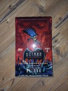 NEW 1993 Topps Batman The Animated Series - Series 2 Deluxe Trading Cards SEALED - Zdjęcie 1 z 1