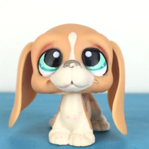 Auténtico Littlest Pet Shop #1106 Basset Hound Dog/Original Hasbro LPS - Imagen 1 de 6
