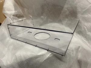 LRT Lexan Hood Scoop 4150 Carb Clear Drag Racing Air NEW - Picture 1 of 3