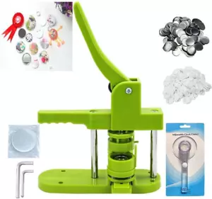 Button Badge Maker Machine Kit 37Mm (1-1/2 Inch) DIY Pin Button Maker Press Mach - Picture 1 of 9
