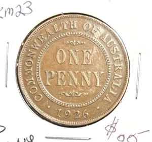 Australia 1926 penny KM 23 XF - Picture 1 of 2