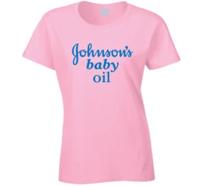 Johnson's Baby Oil Ladies T Shirt - Picture 1 of 9