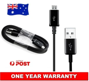 Genuine Micro USB Adapter Cable Charger Cord For Samsung Galaxy J5 Prime J2 Pro - Picture 1 of 3
