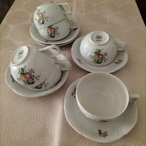 [Quasi Nuovo] ROSENTHAL Tazze da tè rosa classiche vintage, set di 6 dal Giappone - Foto 1 di 6