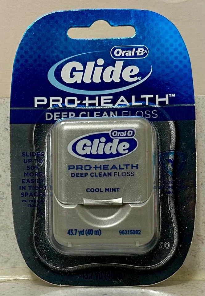 VERSÃO ANTIGA Oral-B Original Glide Pro Health fio dental 43,7 jardas sem sabor - Imagem 1 de 1