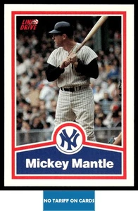 1991 Line Drive Mickey Mantle Mickey Mantle New York Yankees #20 - Picture 1 of 2