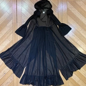 Dollskill Club Exx Desert Alchemist hooded duster robe rave festival Burning Man - Picture 1 of 8