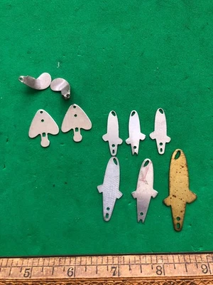 VINTAGE FRED ARBOGAST CAÑA DE MOSCA CUERPOS HAWAIANOS ETAPAS DE FÁBRICA TIN LIZ #2 Foto 1 de 4