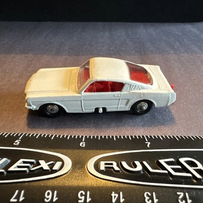 Matchbox Lesney 1966 Ford Mustang Steerable Original No. 8 Vintage - Image 1 of 4