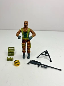 FIGURA DE ACCIÓN DE COLECCIÓN HASBRO 1988 G.I JOE COBRA TIGER FORCE ROADBLOCK COMPLETA - Imagen 1 de 10