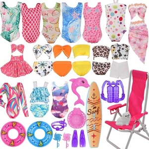 EuTengHao 36Pcs Girl Dolls Clothes Swimsuit Bikini for 11.5 inch Dolls,... - Picture 1 of 6
