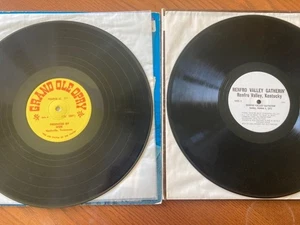 Bill Monroe Grand Ole Opry, Renfro Valley Gatherin live LPs gospel hillbilly - Picture 1 of 3