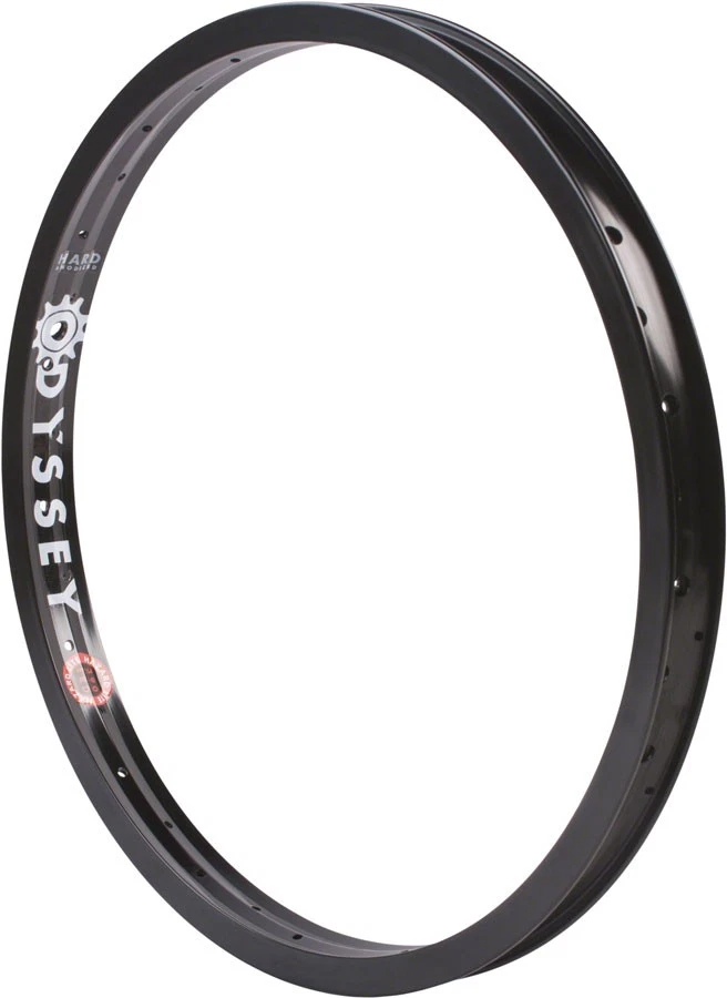 Odyssey Hazard Lite Rim - 20", Black 36H Schrader Valve BMX Bicycle Rim - Image 1 of 2