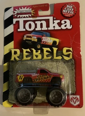 Camión Tonka Rebels Dodge 4x4 Still Truckin’. Piezas de plástico fundido a presión. Motorizado Foto 1 de 4