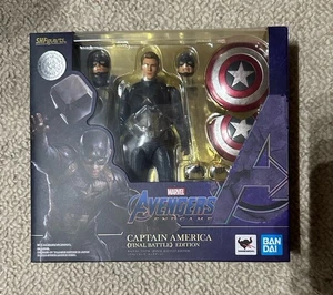 Bandai SH Figuarts Captain America Avengers Endgame Final Battle Edition - Bild 1 von 2