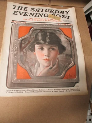 The Saturday Evening Post September 28, 1918  1 News, Vintage Ads  B307 PB - Image 1 of 4