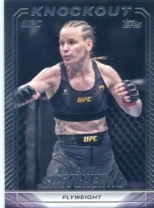 2024 Topps UFC Knockout #72 Valentina Shevchenko - Picture 1 of 2