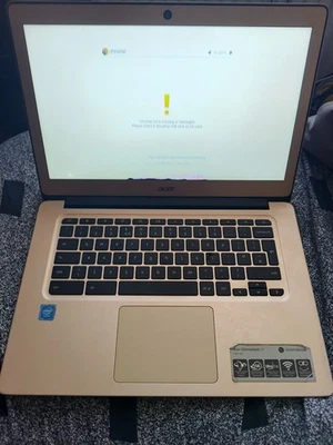 Acer Chromebook 14 CB3-431 2Gb ram 32Gb SSD Laptop - Image 1 of 4