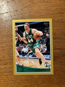 BRIAN SCALABRINE TOPPS 2009 GOLD /2009 BOSTON CELTICS NBA CHAMPION! WHITE MAMBA! - Picture 1 of 3