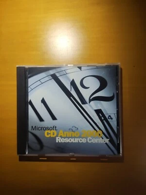 CD ROM Microsoft CD anno 2000 resource center / Millennium Bug  / RARE - Immagine 1 di 3