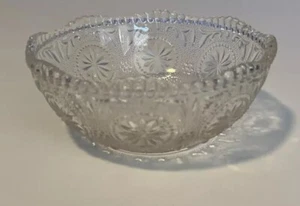 "Cuenco de postre de vidrio transparente vintage Brockway 'American Concord' 5,25"" X 2""" - Imagen 1 de 12