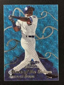1999 Flair Showcase #13 WF Roosevelt Brown Wave of the Future /1000 Chicago Cubs - Picture 1 of 2