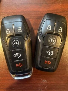 Pair Of OEm Lincoln MKC MKX MKZ Smart Key 5B Trunk Remote Start M3N-A2C31243300 - Foto 1 di 2