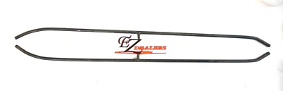 Par de barras de desgaste de moto de nieve vintage 1 perno 30" con barra de 3/8" Arctic Cat Yamaha Foto 1 de 4