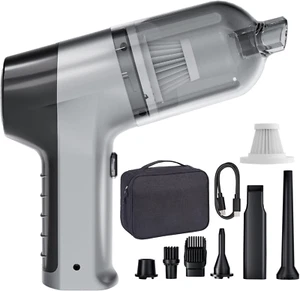 Mini Vacuum Cleaner for Car,4 in 1 Keyboard Vacuum Cleaner,Cordless Handheld Vac - Picture 1 of 7