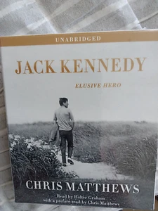 JACK KENNEDY ELUSIVE HERO CHRIS MATTHEWS  AUDIO BOOK NEW SEALED 12  CDS - Bild 1 von 2