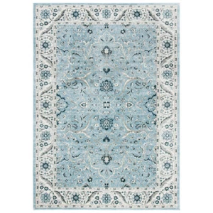 SAFAVIEH Isabella ISA912M Light Blue / Cream Rug - Picture 1 of 25