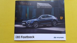 Hyundai i30 Fastback SE Nav Premium car sales brochure January 2018 MINT i 30 - Picture 1 of 8