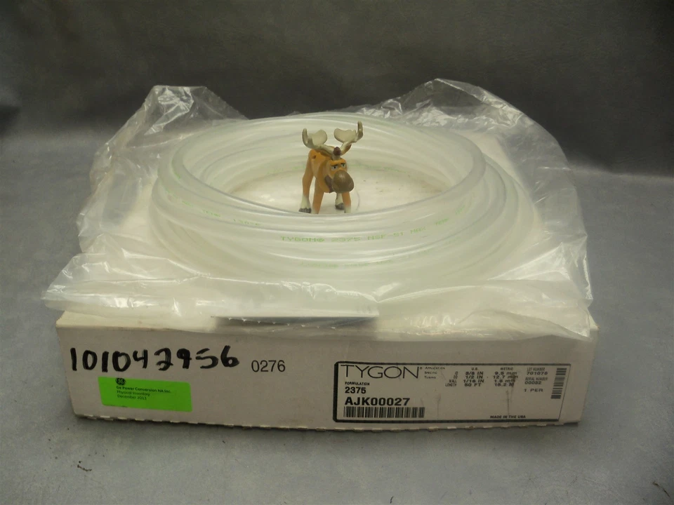Tygon AJK00027 Tubing 1/2"OD X 3/8"ID X 50 FT - Image 1 of 3
