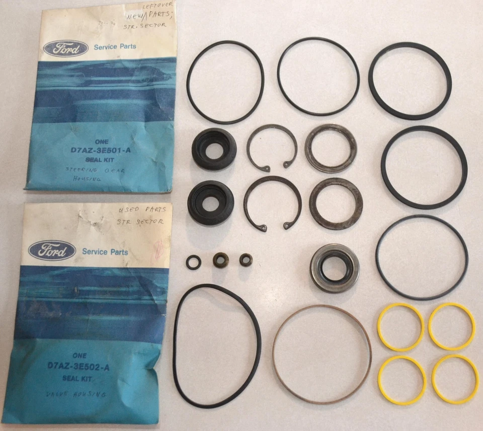 1975-1977 Ford LTD & Thunderbird Power Steering Seal & Gasket Rebuild Kits, 1976 - Image 1 of 4