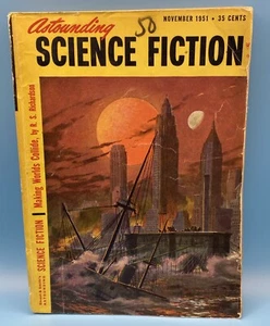 Astounding Science Fiction Vol 48 No. 3. November 1951 Pulp Magazine Street Smith - Bild 1 von 5