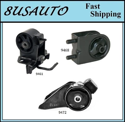 3 ШТ ПЕРЕДНИХ И ЗАДНИХ КРЕПЛЕНИЙ ДВИГАТЕЛЯ ПОДХОДЯТ ДЛЯ 2000-2006 MAZDA MPV 2,5 Л 3,0 Л - Изображение 1 из 4