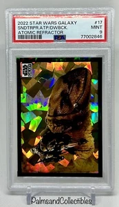 SANDTROOPER ATOP A DEWBACK #17 2022 Star Wars Galaxy Chrome ATOMIC /150 PSA 9 - Picture 1 of 2