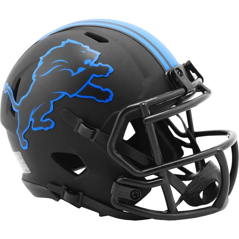 Detroit Lions Eclipse Speed Mini Helmet New In Box 26154 Cover