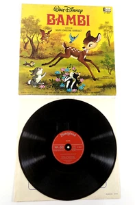 Vinyl Record 33 RPM LP Walt DisneyBambi for / By Marie Christine Barrault - Picture 1 of 3